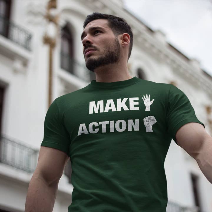 Crea Azione - Maglietta per la vendita all'ingrosso da parte di Something True and Beautiful