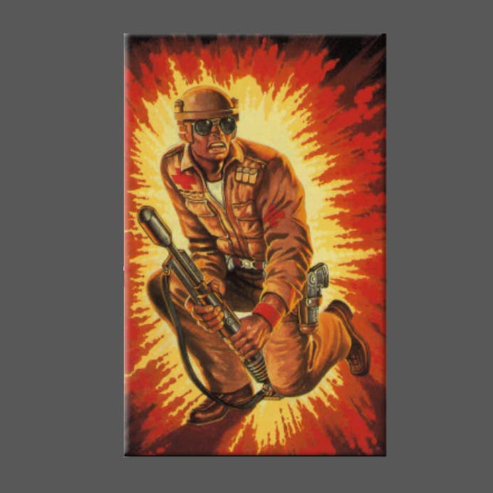 Ba Ba Buttons - Wholesale Magnet - GI JOE, DOC, Magnet, Button, Mirror, 80'S, COBRA