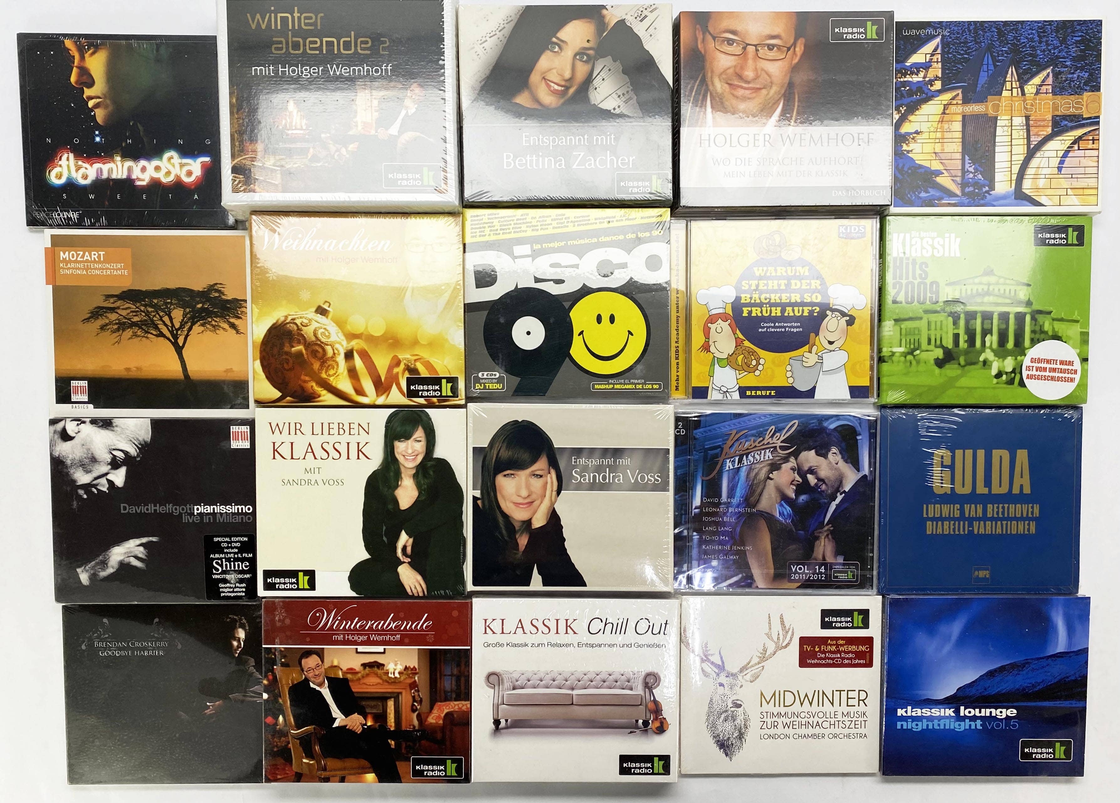 Salzmann Restwaren GmbH - Wholesale Music Accessory - Music CDs ranging from classical music, audio books to hits from the 90s