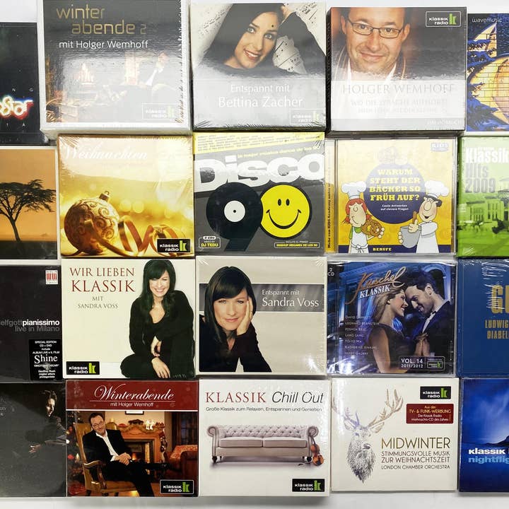 CD musicali che spaziano dalla musica classica, agli audiolibri ai successi degli anni '90 e ulteriori Risultati per cd dvd all'ingrosso. Resi gratuiti e termini di pagamento a 60 giorni su Faire in tendenza su Faire.