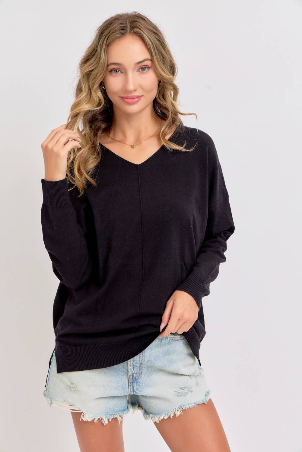 Sweet Lovely by Jen – wholesale Knitted jumper – Women′s – COZY KNIT  RELAXED  COMFY CASUAL  SWEATER49