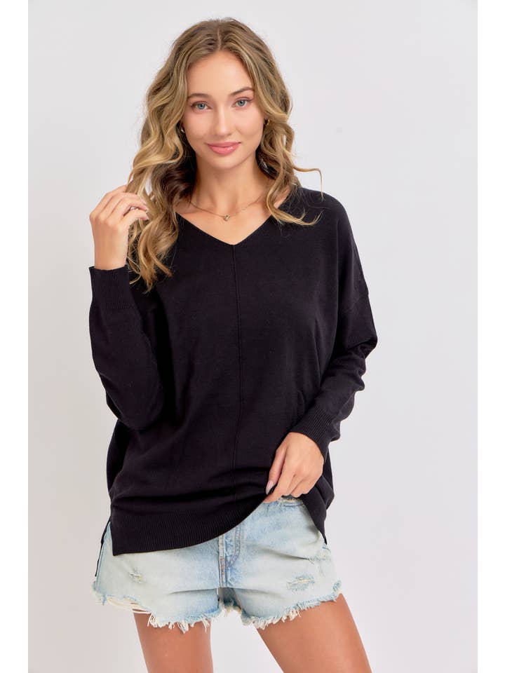 Sweet Lovely by Jen - Wholesale Knit Top - Women's -  SOFT COZY CASUAL KNIT TOP37
