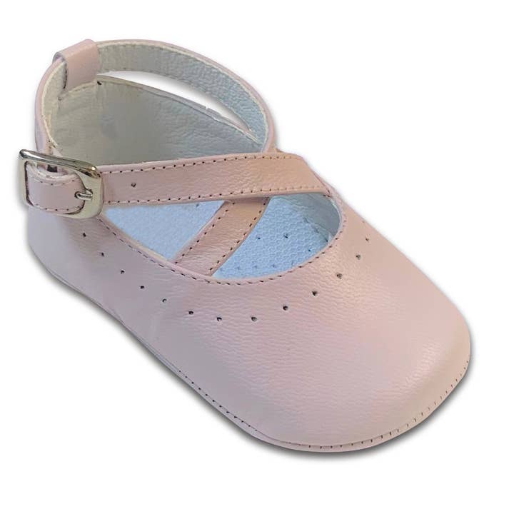 Karela Kids Inc. - Vente Chaussures de berceau – bébé - Chaussure Pre-Walk pour bébé fille - Bretelles croisées