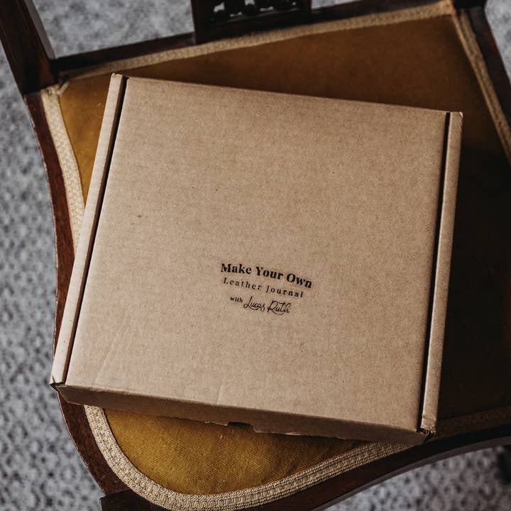 Lucas Ruth – wholesale DIY craft kit – DIY Leather Journal Kit (A6)3