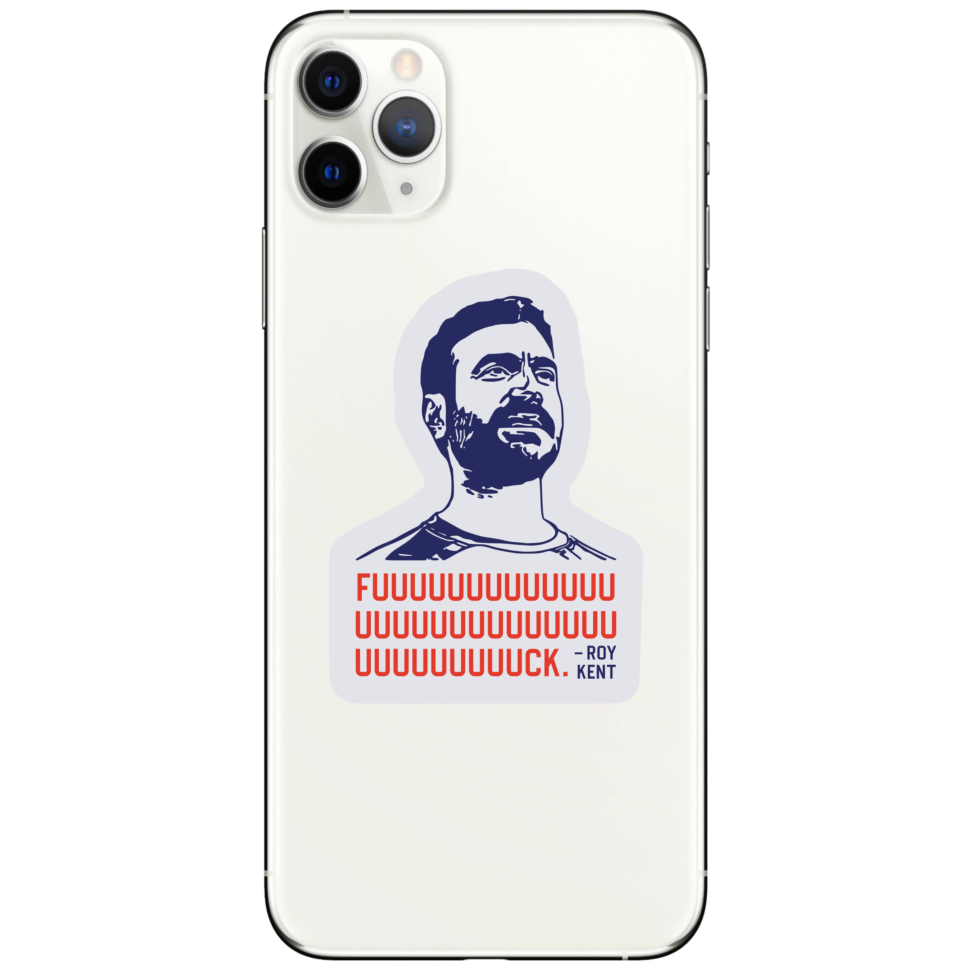 Juju and Moxie - Wholesale Sticker - Roy Kent Funny Swear High Quality Vinyl Sticker4