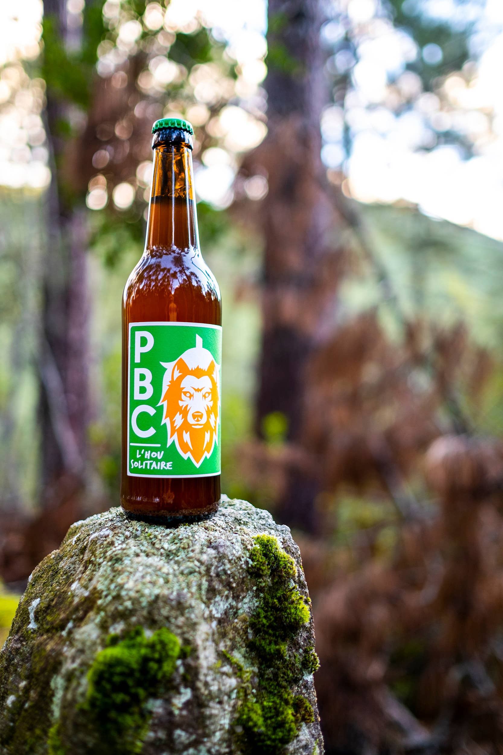 PBC Brasserie cévenole - Wholesale Beer - L'Hou Solitaire Single Hop Blonde 50 Cl Bottle1