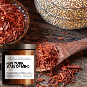 Flatbush Granola Company - Wholesale Jar/Filled Candle - New York State of Mind 100% Soy Wax Candle1