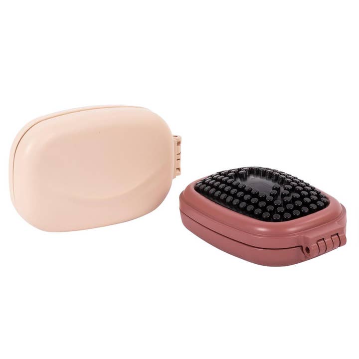 Bodico - Wholesale Hair Brush/Comb - Bodico, Flex-Bristle Detangler Hairbrush, Travel, 3 asst