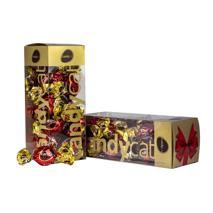 Candycat - Vendita all'ingrosso Confezioni di cioccolatini - Confezione regalo di caramelle alla nocciola - 208g