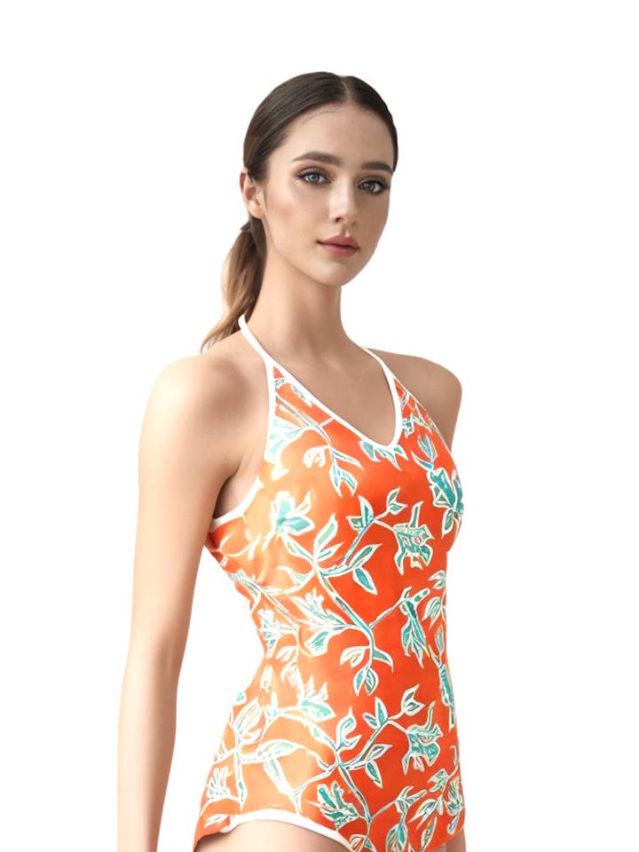 Suie Valentini srl - Wholesale One Piece Swimsuit - Women's - Swimsuit, summer beach collection, Made in Italy, art. 8069