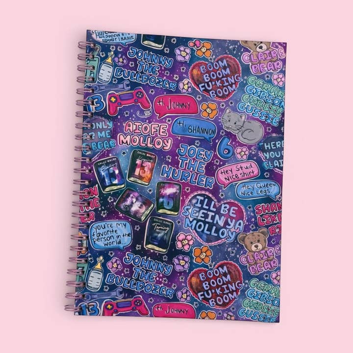 BOT A5 Spiral Notebook for wholesale by Posh Paperie