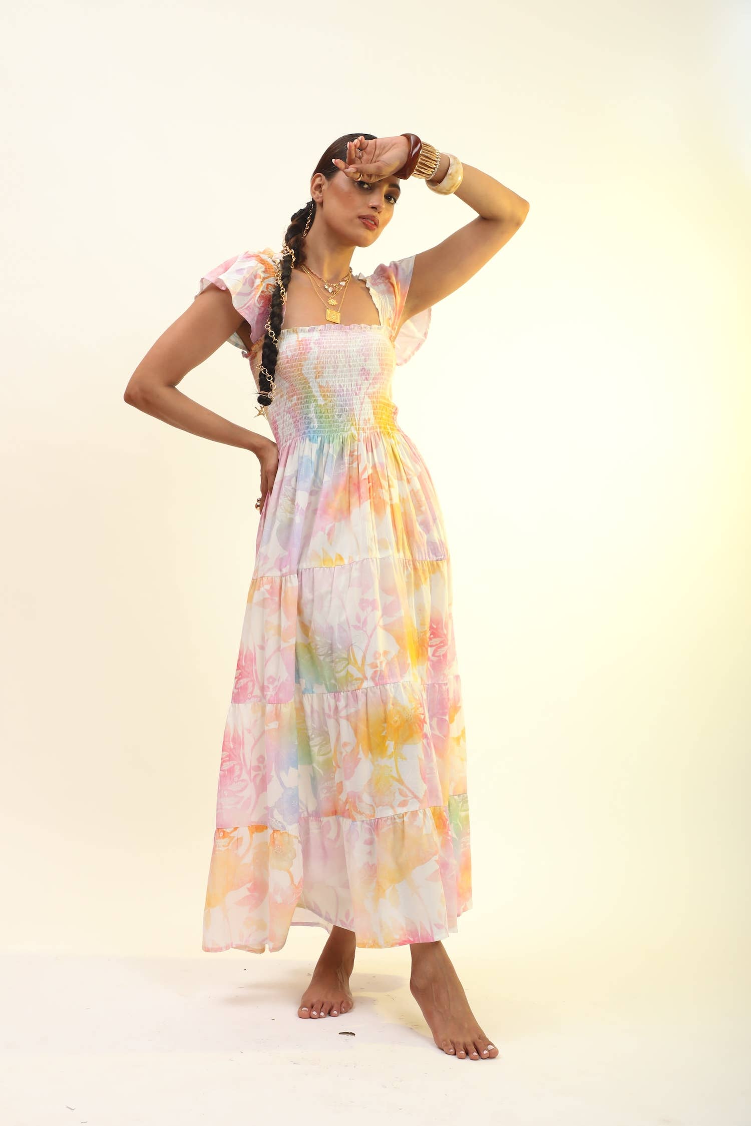 The Fox and The Mermaid - Vendita all'ingrosso Vestito - Donna - Abito a Camice in Cotone (Janeiro)1