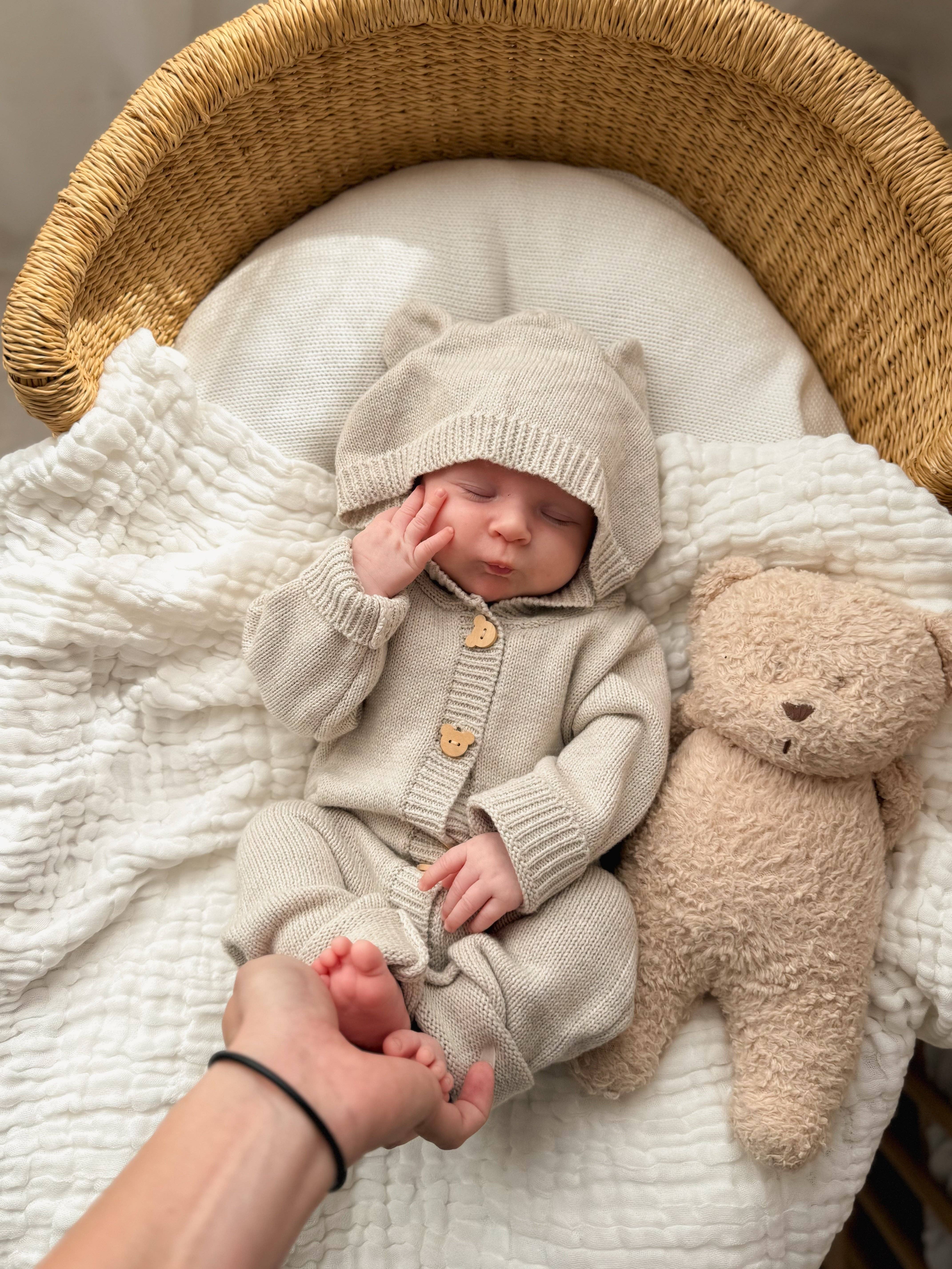 Bear Cub Jumpsuit - Natural for wholesale on Faire7