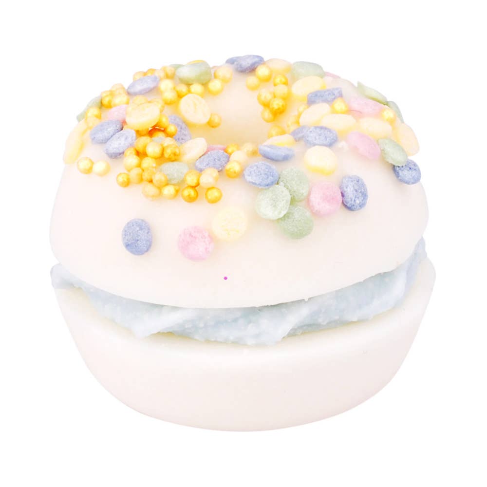BadeFee - Wholesale Bath Bomb/Fizz - Bath Donut Mango Surprise - nourishing bath additive with decoration1