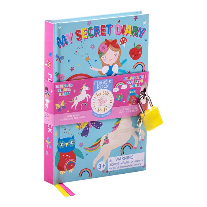 Floss and Rock - Wholesale Journal/Diary - Kids - Rainbow Fairy My Scented Secret Diary