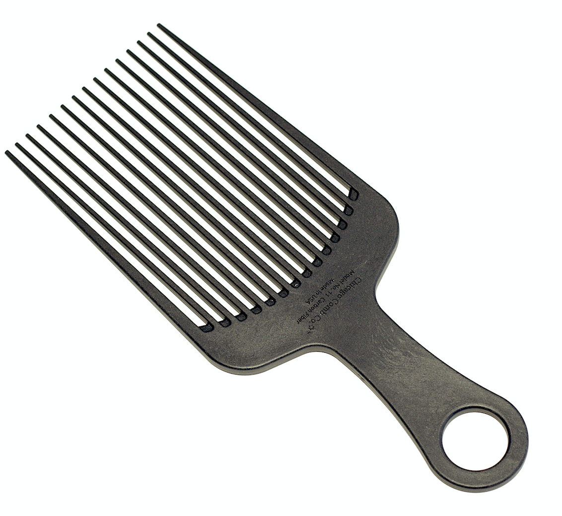 Chicago Comb Co. - Wholesale Hair Brush/Comb - Model No. 11 Carbon Fiber Comb8
