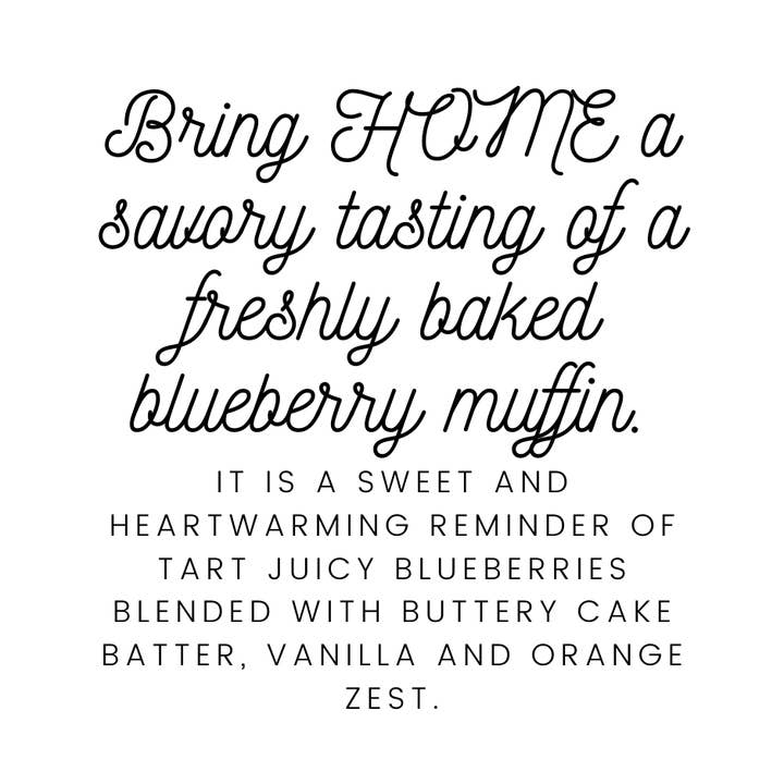 Nika's Home - Wholesale Jar/filled candle - Blueberry Muffin3