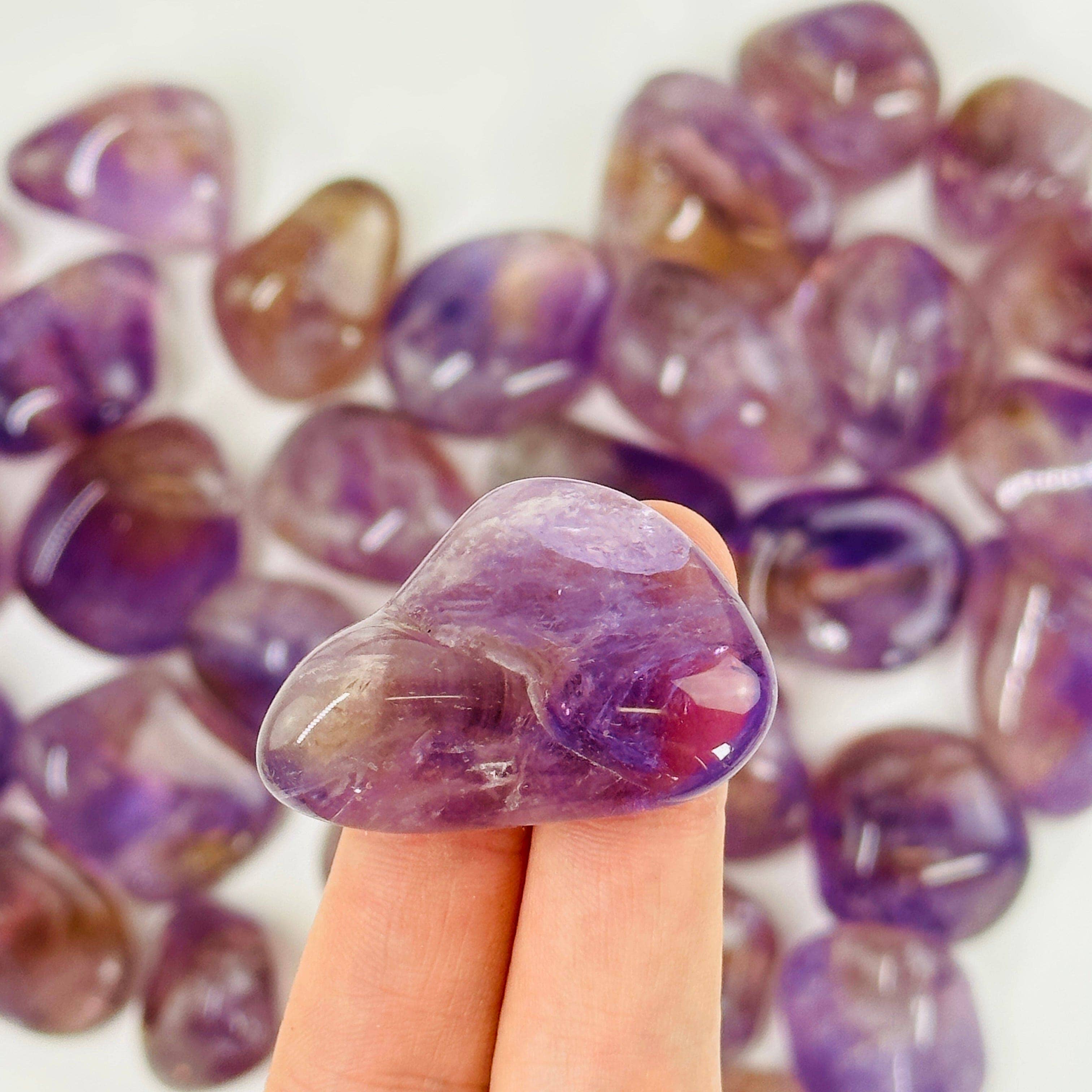Rock Paradise - Wholesale Spiritual Stone/Crystal - Ametrine Tumbled Stone Crystal A Grade0
