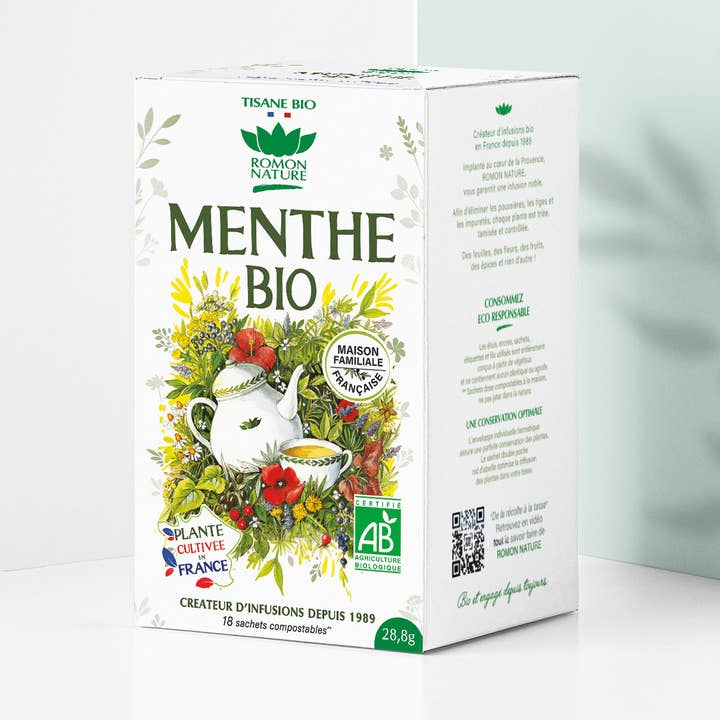 Menta francesa orgánica para venta al por mayor de PROVENCE D'ANTAN