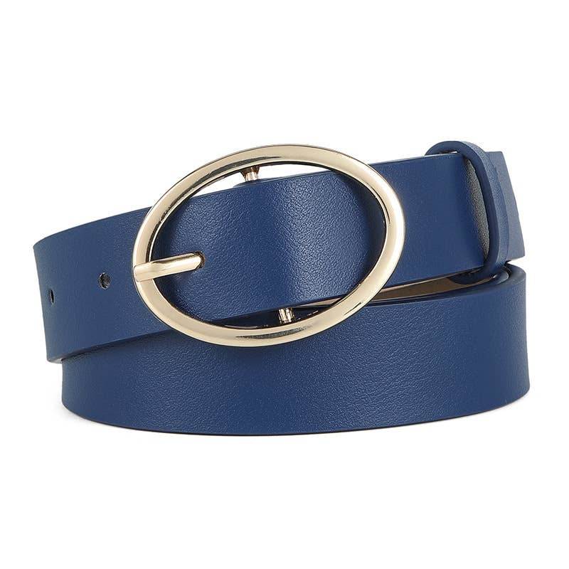 Lily Clothing - Wholesale Belt - Women's - LEOPARD PRINT PU LEATHER BELT WITH ROUND BUCKLE5