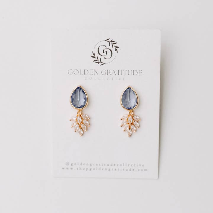 Golden Gratitude - Wholesale Dangle Earrings - Classic Boho Drop Earrings