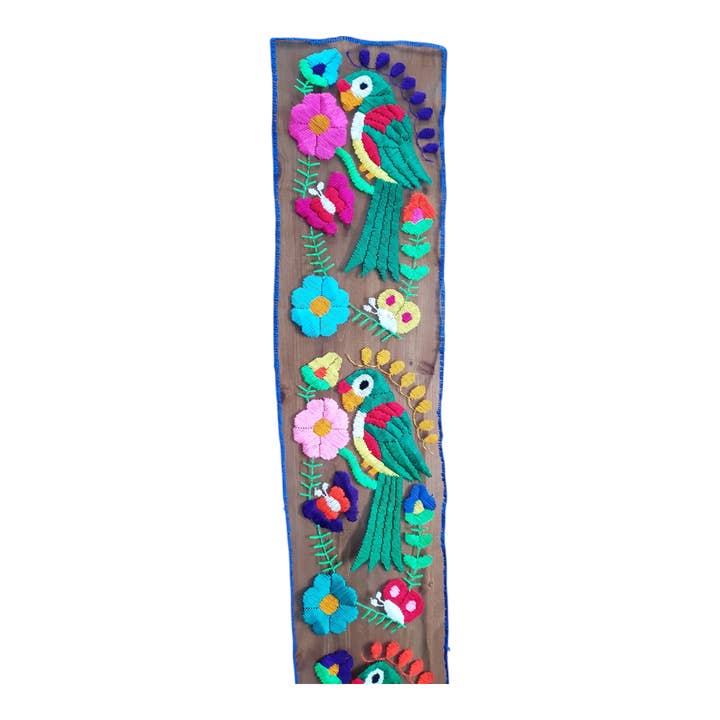 The Little Pueblo - Wholesale Table Runner - Embroidered Mexican Table Runner from Oaxaca