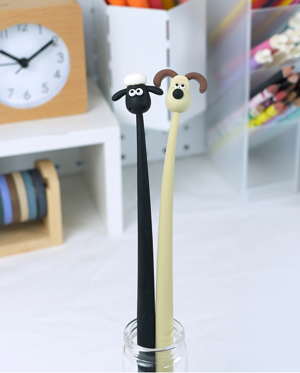 K-Wonderland - Wholesale Pen - Wallace & Gromit Swing Gel Pen – 0.5mm (Gromit / Shaun)12