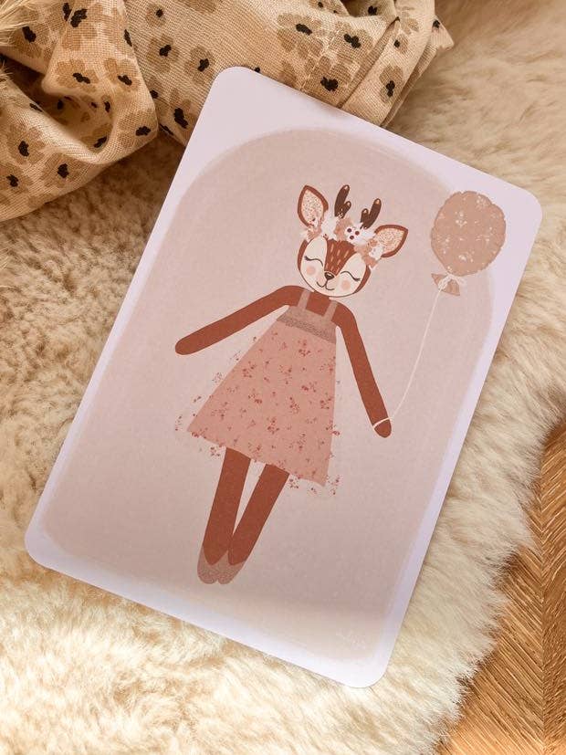 Barnkort Louisa - min lilla älskling - födelse för wholesale av Milina Designs