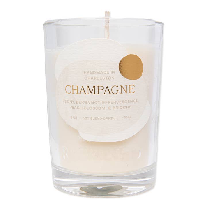 Rewined - Vendita all'ingrosso Candela in vasetto - Candela Champagne Rewined 6 oz