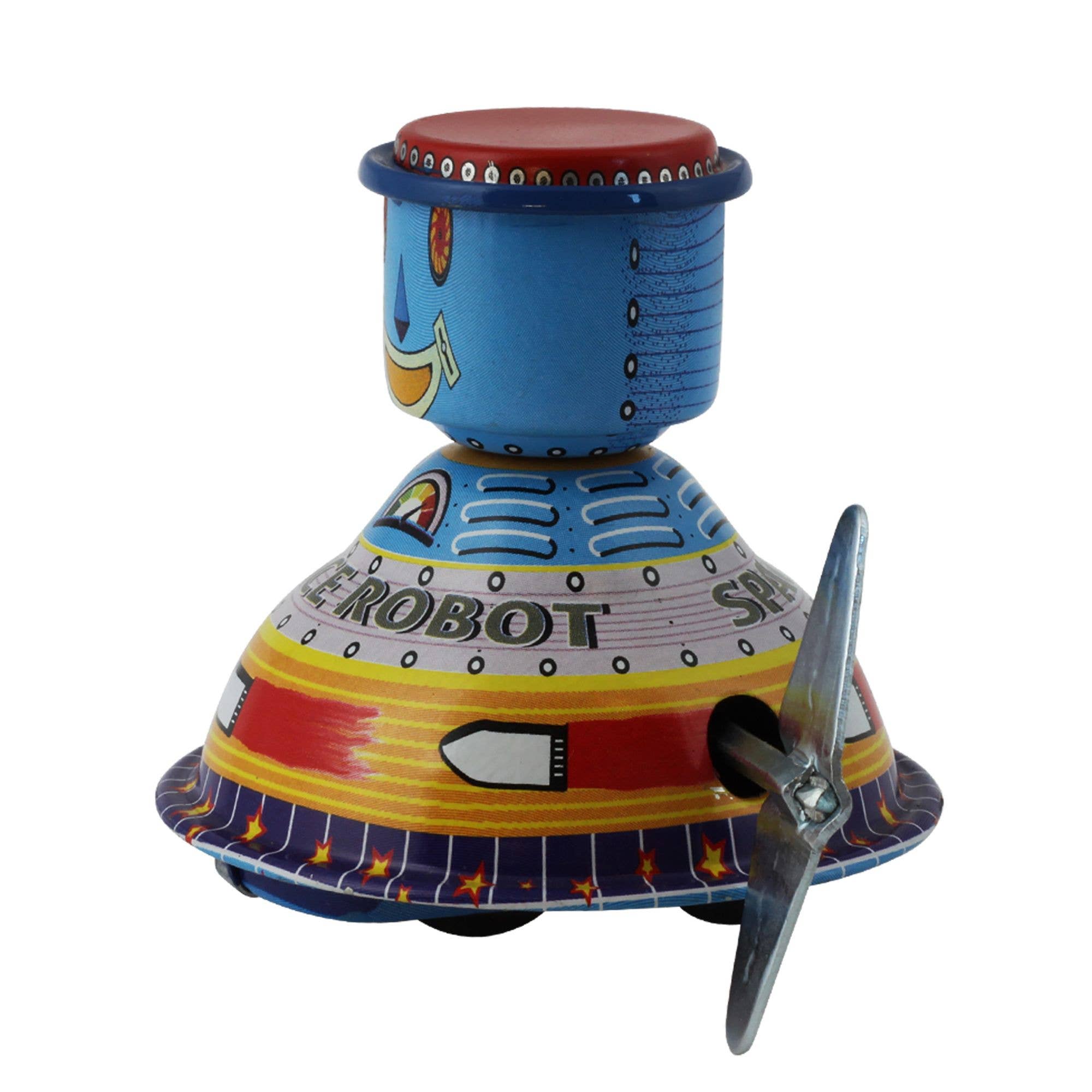 Tribal Trade GmbH - Wholesale Decorative Figurine - Tin toy robot wind-up tin robot1