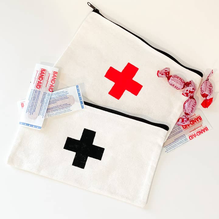 The Little Rooster Co. – Großhandel Beutel – Damen – Boo Boo Bag, Erste-Hilfe-Set, Wickeltasche Supplies, Segeltuchtasche