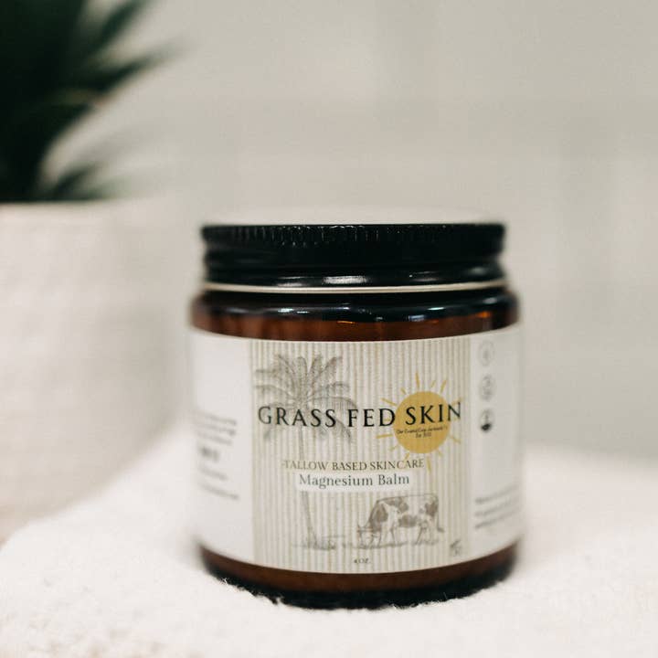 Grass Fed Skin - Wholesale Healing Salve/Balm/Cream - Tallow Magnesium Balm2