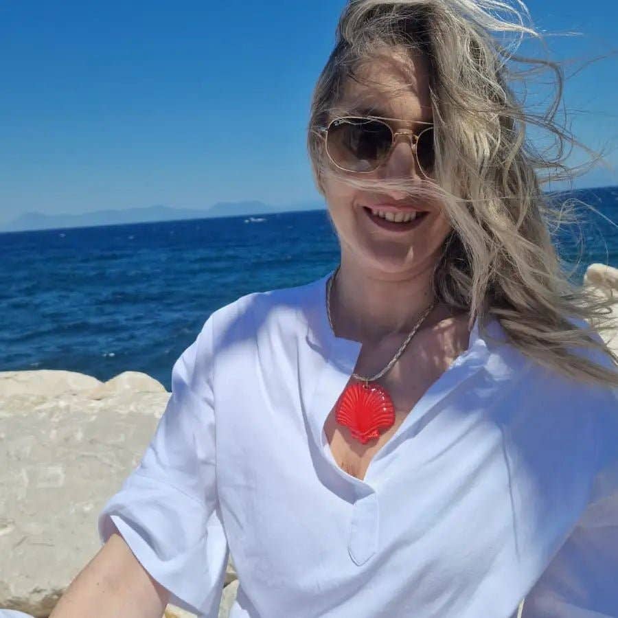 OE! - Wholesale Halskettinghanger - CeramiShell – Ketting met hanger van Vietri-aardewerk2