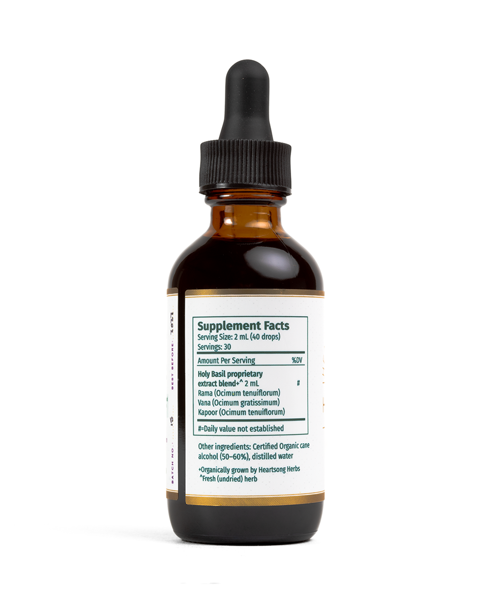 Heartsong Herbs - Wholesale Tincture - Holy Basil Tincture2