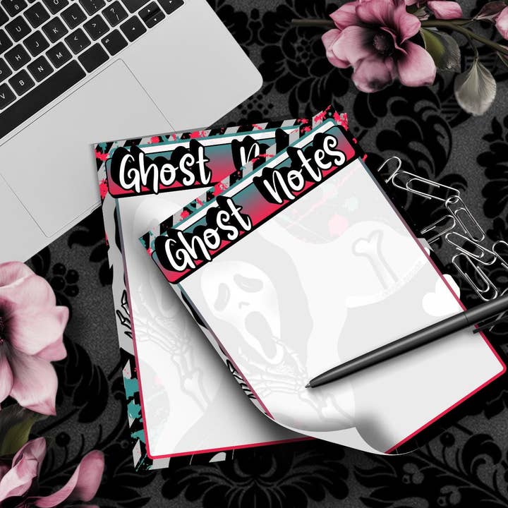 Blanko Geister-Notizen Abreißblock – 50 Blatt gruselig süßes Briefpapier für Horrorfans & unheimlich organisierte Listen für den Großhandel von Gothic Garage