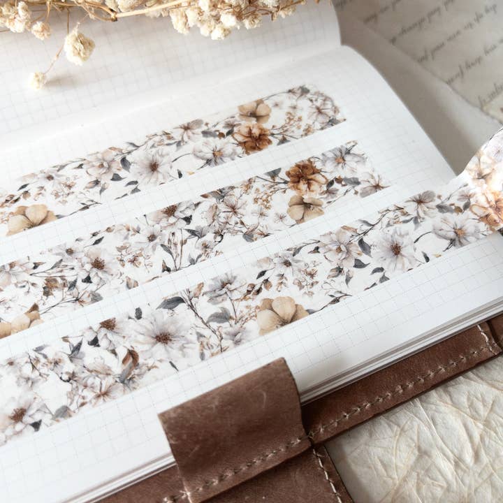 Florales Washi-Tape: Paradies (August 2025 Abo-Kit) für den Großhandel von Crea with Gaby