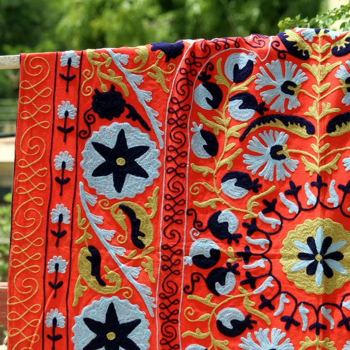 GYPSY STUDIO - Wholesale Quilt - Suzani Wall Hanging Tapestry Indian Home Decor Bedspreads4