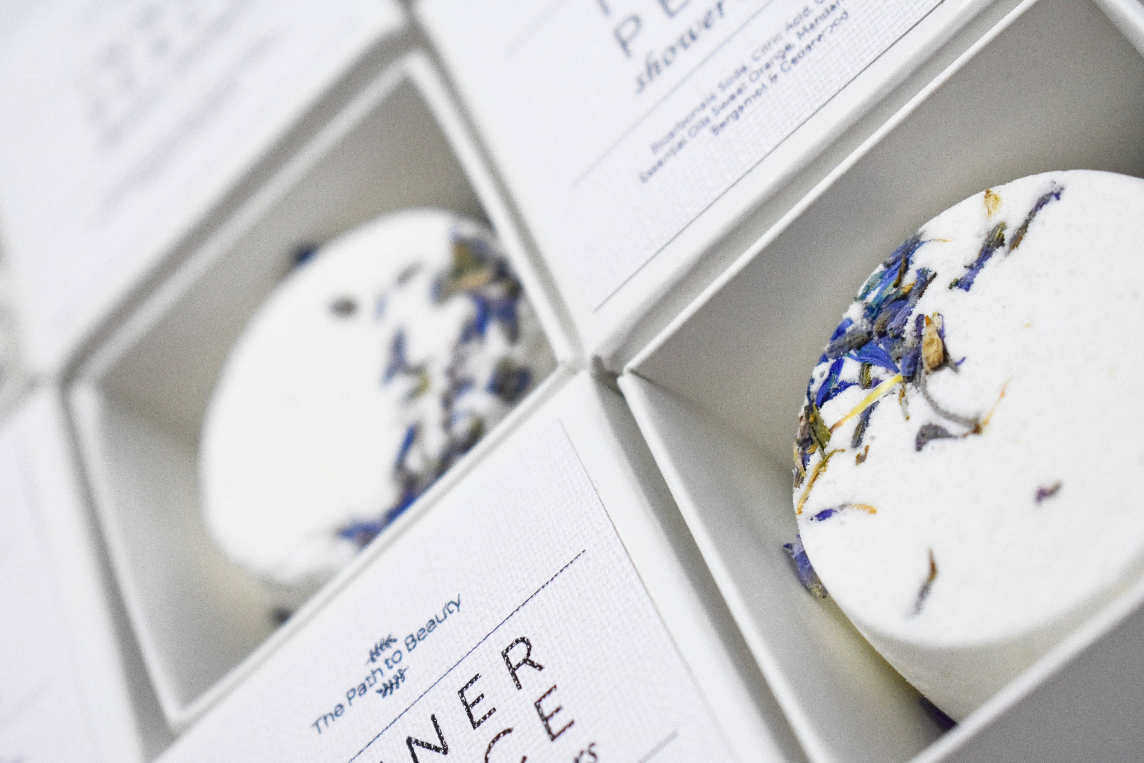 The Path to Beauty - Wholesale Shower Steamer/Bomb - INNER PEACE Single Shower Steamer2