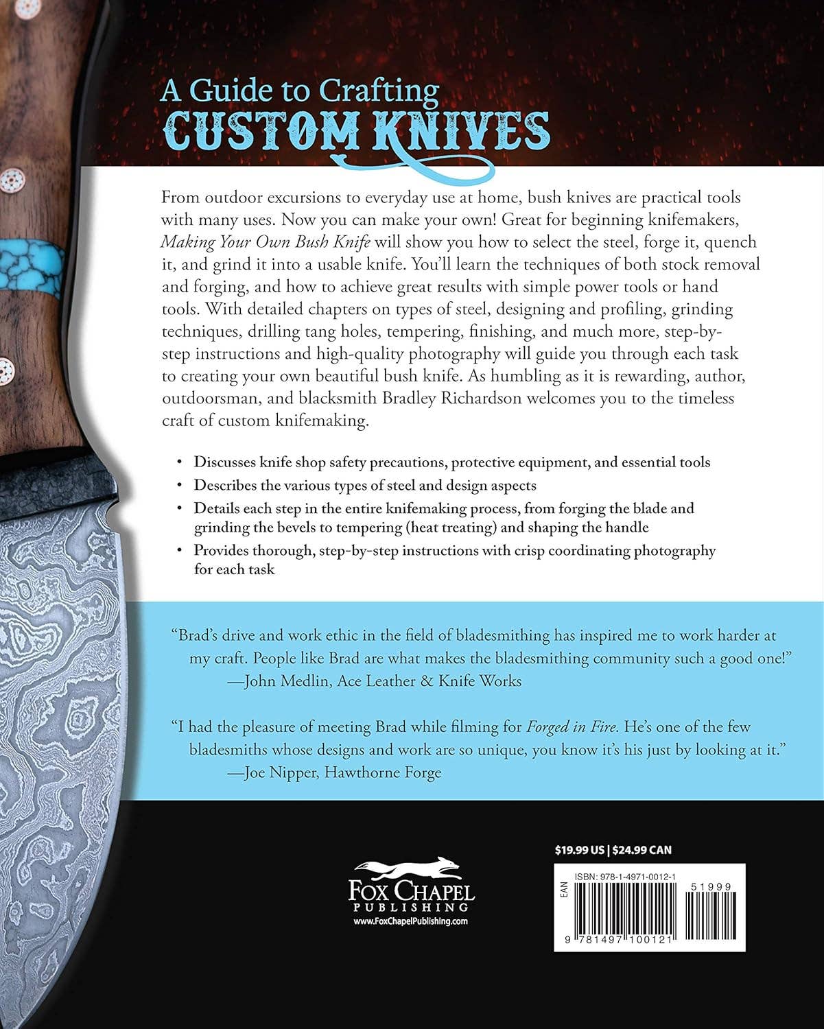 Fox Chapel Publishing - Wholesale Crafts, Hobbies & DIY - Making Your Own Bush Knife - A Beginner's Guide 1
