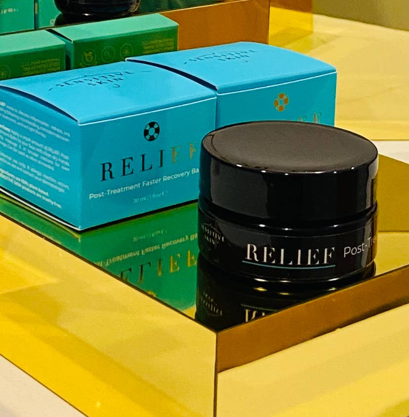 SENSITIVE SKIN Brand - Wholesale Facial Moisturizer - RELIEF, Post-Treatment Faster Recovery Balm, 30 ml9