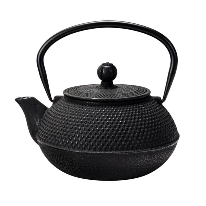 Urban Tokyo - Wholesale Tea Pot - Black Hobnail Design 27oz Cast Iron Tea Pot (1/8)