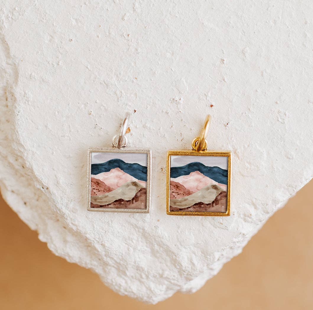 Bel Kai - Wholesale Halskettinghanger - Berglandschap Hanger Bedel0