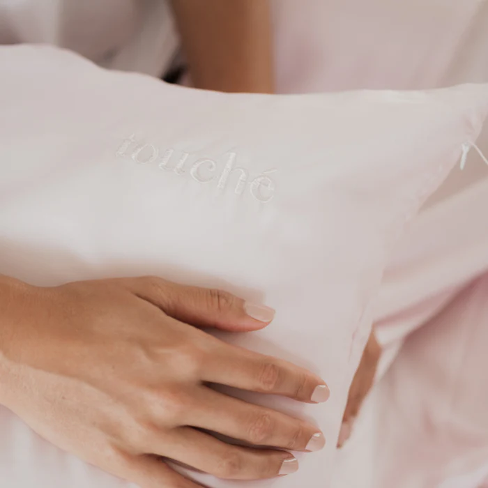 Touché – Großhandel Kopfkissenbezug – Eucalyptus Vegan Silk™ -Kissenbezug - Pink5