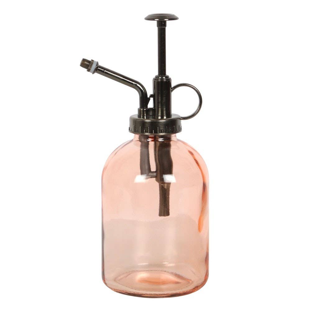 Something Different Wholesale – Großhandel Zerstäuber für Pflanzen – Minimalistischer Pflanzensprüher aus Glas in Peach-Pink1