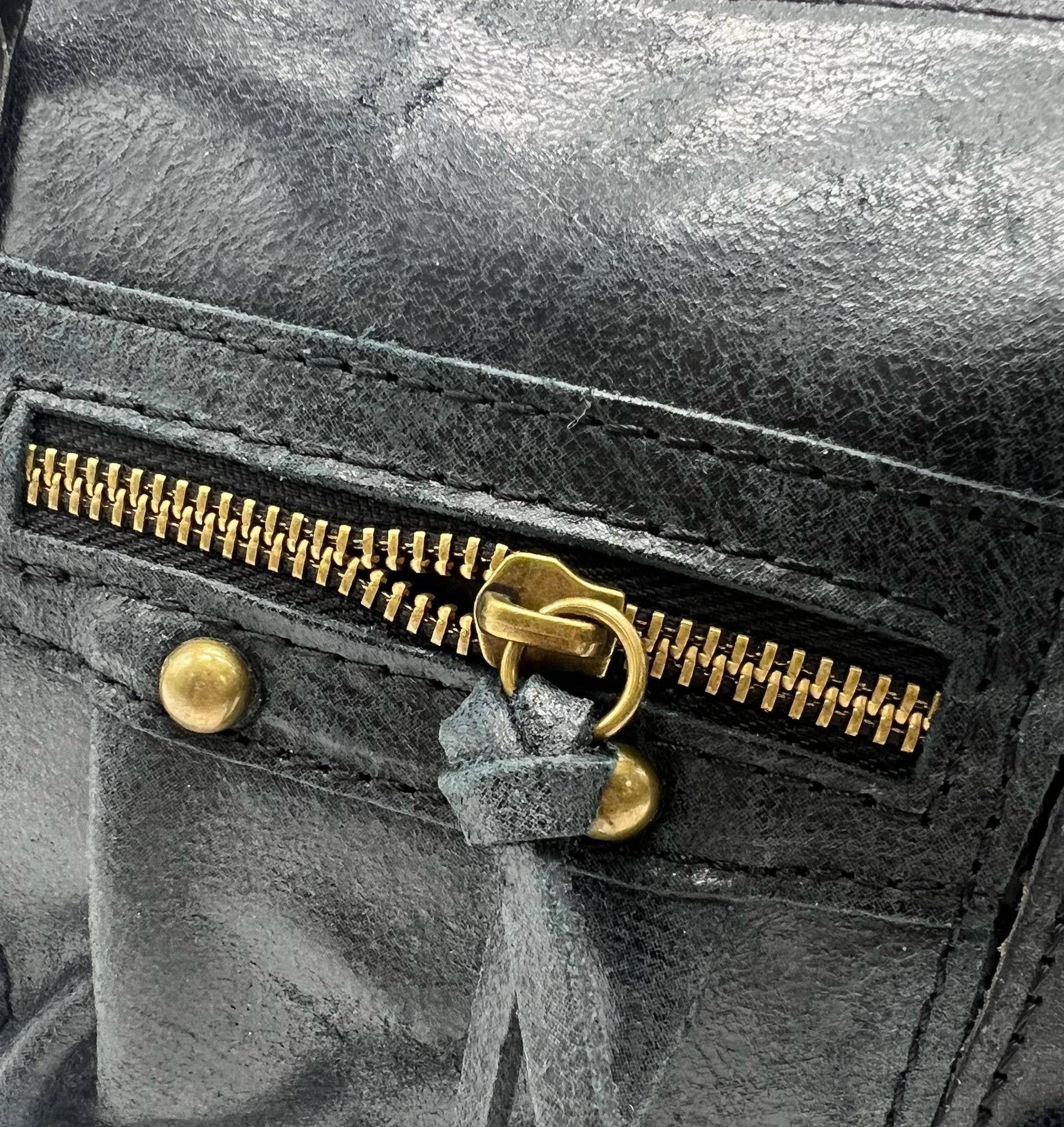 LINETA - Venta al por mayor Bolso con asas - Mujer - Bolso Boston de cuero de vaca - para llevar a mano y al hombro5