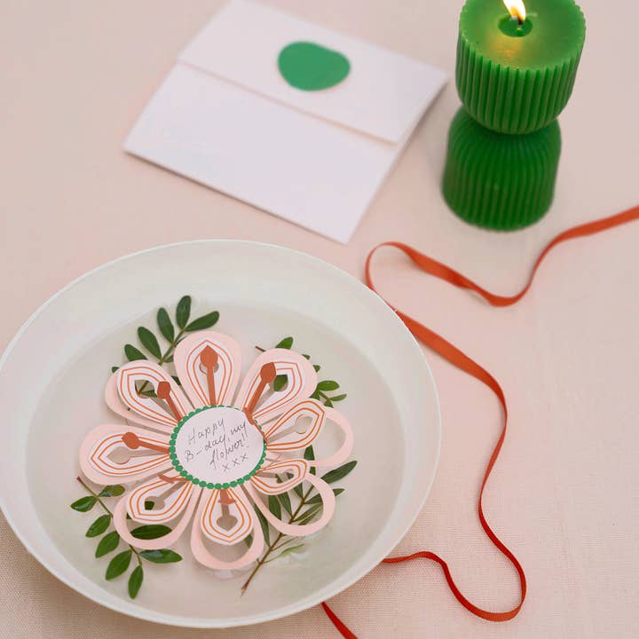 Jurianne Matter - Wholesale Everyday Greeting Card - MAGIC flower-festive6