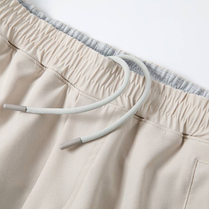 Meripex Apparel - Wholesale Athletic Shorts - Men's - Stone Khaki Freeballers - Sport Shorts4