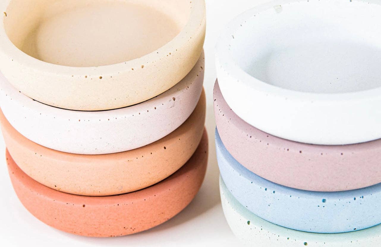 poured + crafted - Wholesale Sieradenschaaltje - Ronde betonnen sieradenschaal4