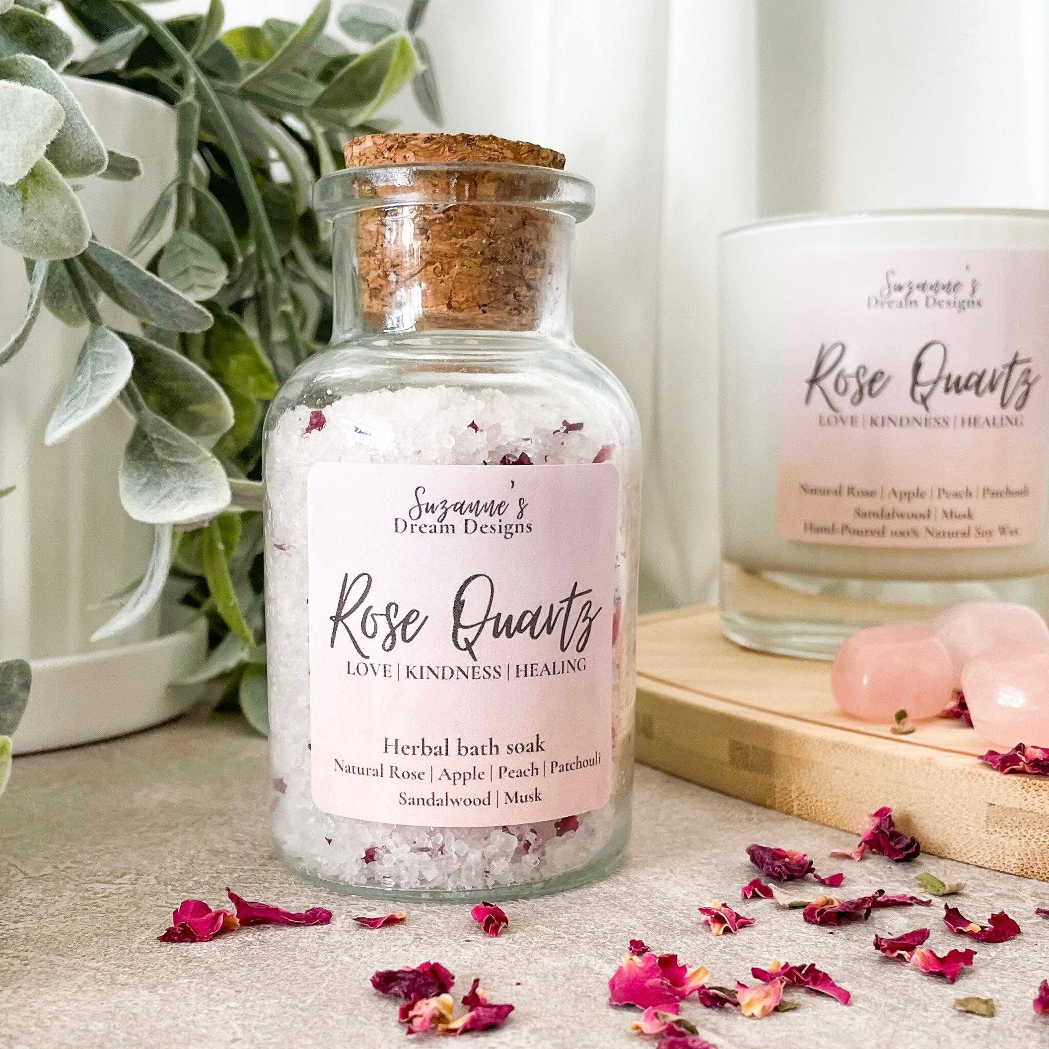 Suzanne’s dream designs - Wholesale Bath salts - Relaxing Bath Salt- Rose Quartz bath salts1