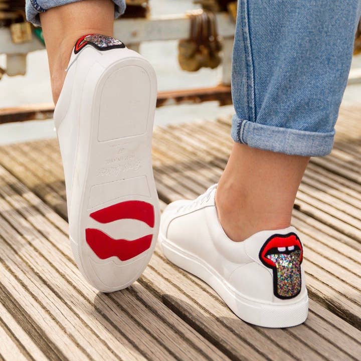 WHITE Simone-Glitter tab for wholesale on Faire0